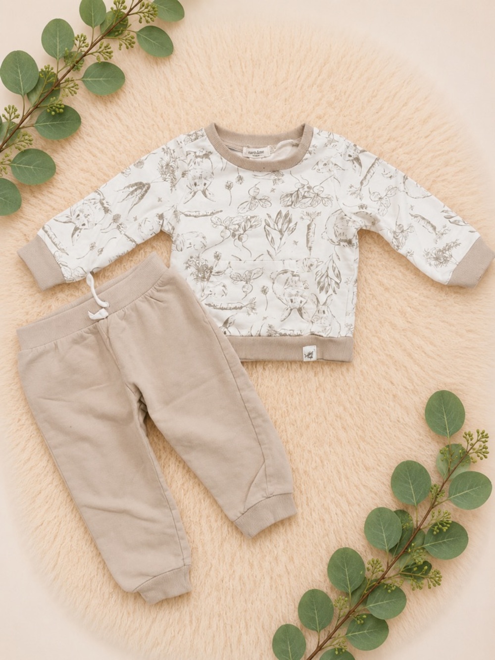 Baby Sweatshirt & Jogger Set